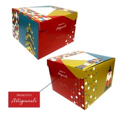 scatola porta panettone personalizzata schiaccianoci pochi pezzi